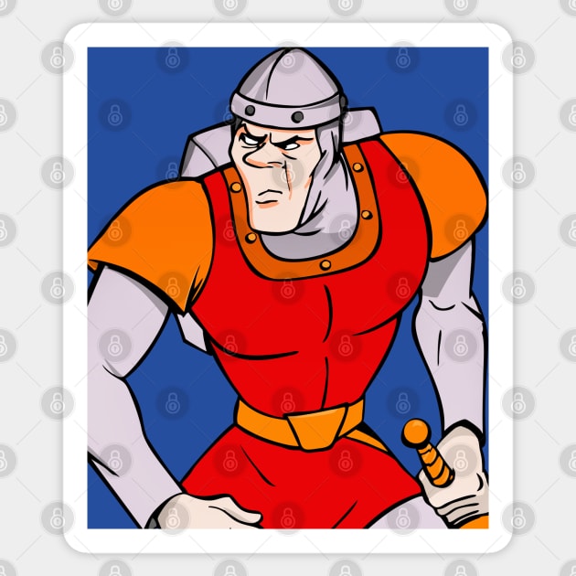 Daring Hero Sticker by winsarcade